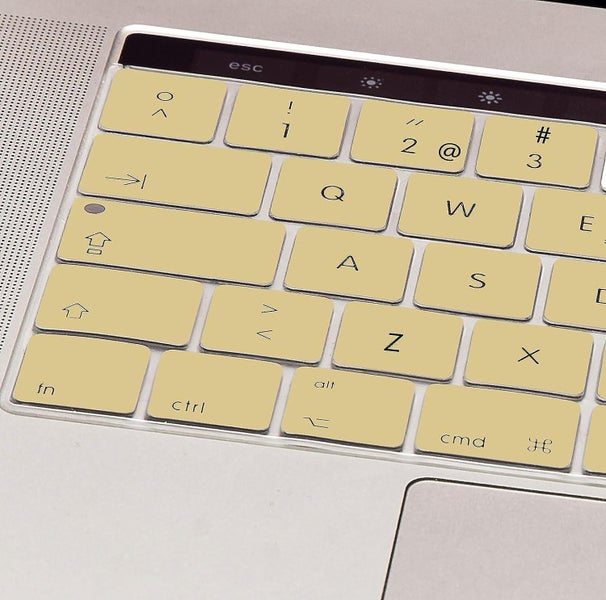 Gold Mygadget Keyboard Protector For Apple Macbook Pro 13 And 15 Touch Bar Carousel 2