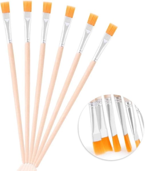 30 Pieces Artists Brushes Nylon Hair Brush Sets Bulk Brush Watercolor Paint Br Carousel 1