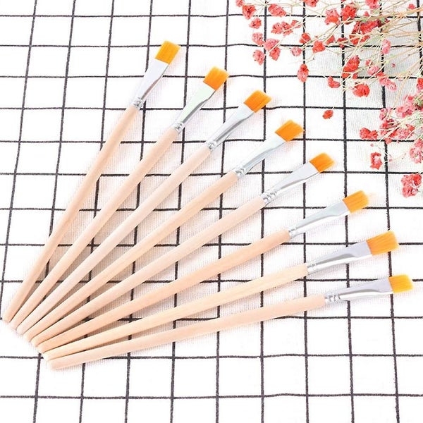 30 Pieces Artists Brushes Nylon Hair Brush Sets Bulk Brush Watercolor Paint Br Carousel 5