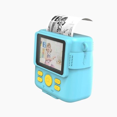 Instant Print Camera 1080P HD Ink Instant Photo Carousel 10