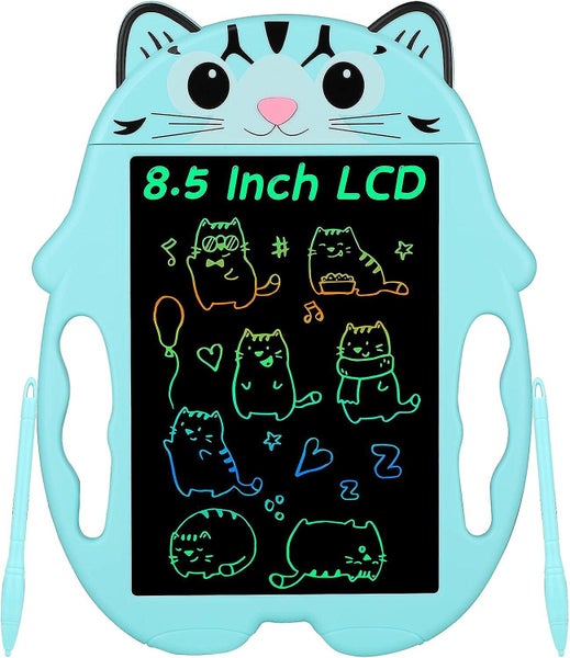 8.5 Cute Cat Color Lcd Writing Board blue Graphic Board Drawing Board For Carousel 2