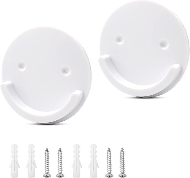 2 Pcs Shower Curtain Rod Brackets Universal Wall Brackets For Shower Curtain R Carousel 1