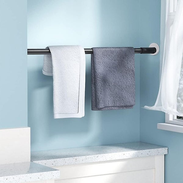 2 Pcs Shower Curtain Rod Brackets Universal Wall Brackets For Shower Curtain R Carousel 5
