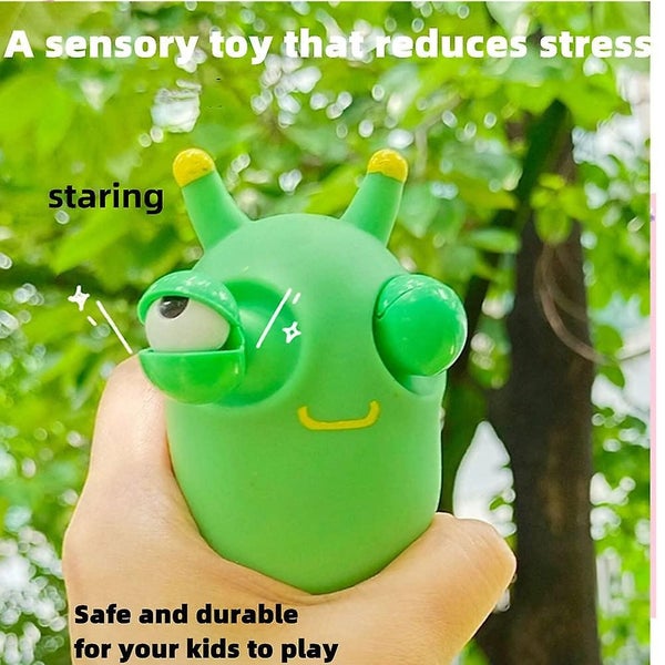 Set Of 2 Pop-up Eye Squeeze Toys Jaw-dropping Stress Relief Sensory Toys Ant Carousel 2