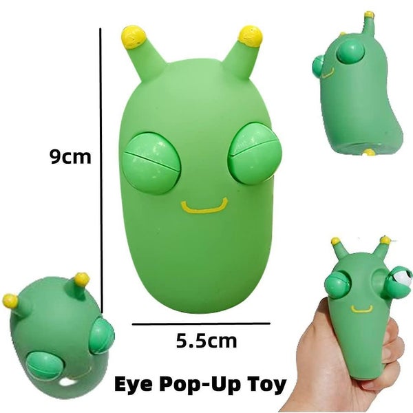 Set Of 2 Pop-up Eye Squeeze Toys Jaw-dropping Stress Relief Sensory Toys Ant Carousel 5