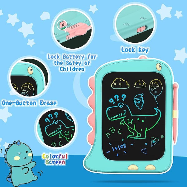 8.5 Inch Dinosaur Lcd Writing Board blue Graphic Board Magic Stone Board63617777056387113