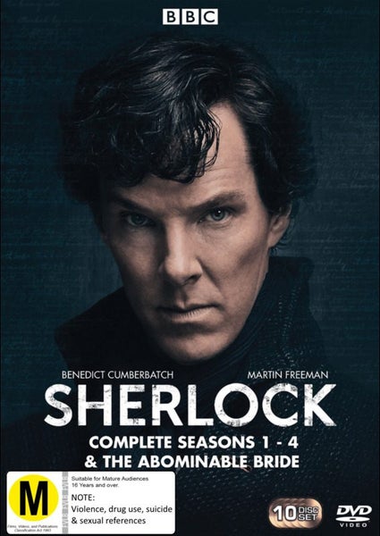 SHERLOCK - COMPLETE SEASONS 1-4 & THE ABOMINABLE BRIDE (10DVD) Carousel 1