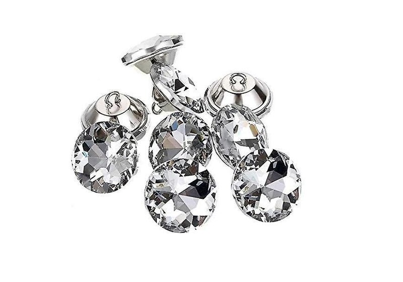 60 Crystal Buttons 25mm Furniture Buttons With Metal Clasp For Sofa And Furni Carousel 1