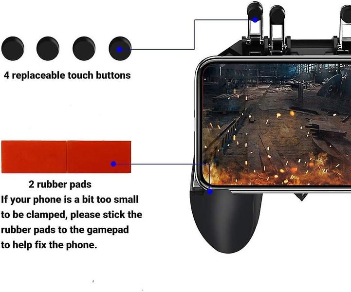 Mobile Game Controller Width 7-9.5cm handheld Handheld Joystick Gamepad Joys Carousel 5