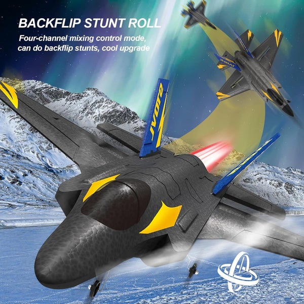 RC Airplane 4 Channel 2.4GH Remote Easy Cotrol Airplane for Kids, Beginners Carousel 1