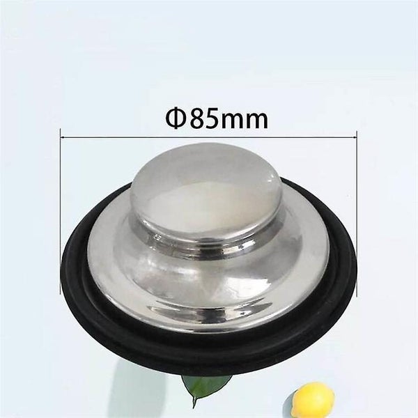 3 Pack Sink Plugs Stainless Steel Kitchen Sink Plugs Large Wide Side 85mm Di Carousel 2