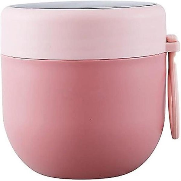 Assorted Breakfast Cup pink Leak Proof Yogurt Cup With Spoon Practical Porta64644758958082110