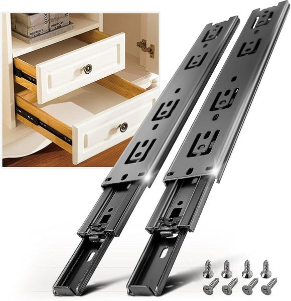 Drawer Slides Load Capacity Up To 45 Kg With Ball Bearing 250 Mm Extension Carousel 1