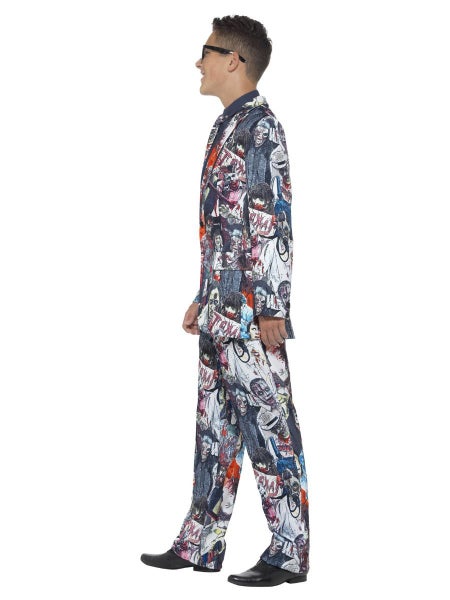 Zombie Suit Teen Costume Carousel 2