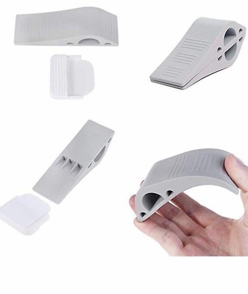 3pcs Punching Free Door Stop Rubber Door Stopper Child Safety Anti-pinch Wrist Carousel 3