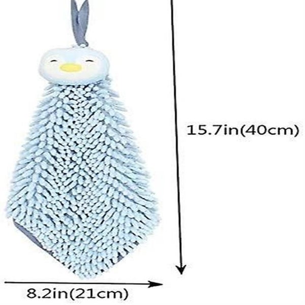 Pack Of 2 Cute Animal Hand Towels owl And Penguin For The Kitchen And Bathro Carousel 5