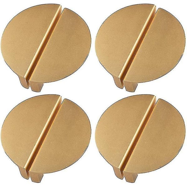 Champagne Gold Drawer Handles 2.5 Half Moon Cabinet Drawer Handles Carousel 1