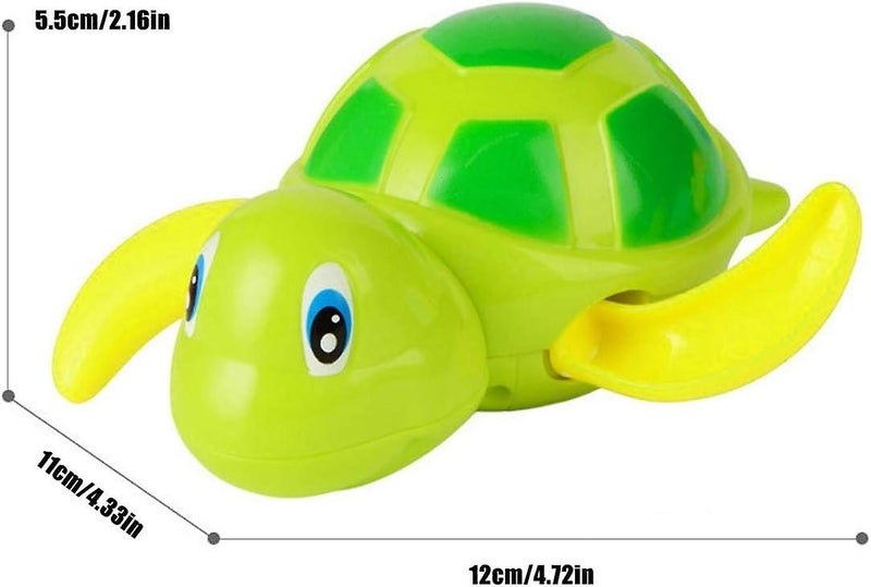3pcs Baby Bath Toy Cute Turtles Bath Toy Clockwork Turtle Bathtub Floating Carousel 2