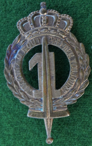 Belgian Army 1st Line Regiment Reserve Cap Badge Special Forces? Carousel 1