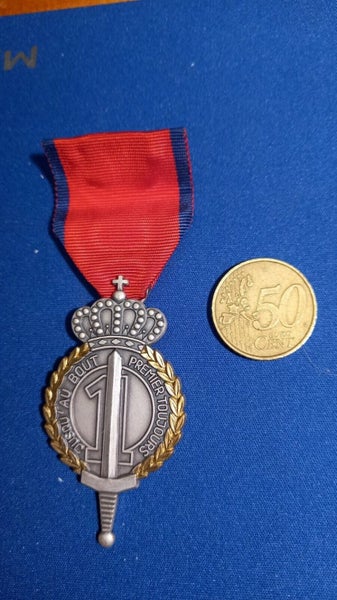 Belgian Army 1st Line Regiment Reserve Cap Badge Special Forces? Carousel 4