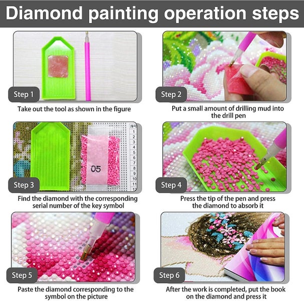 40*60cmdiamond Painting 5d Diy Diamond Painting Adult Animals Picture Lion Dra Carousel 5
