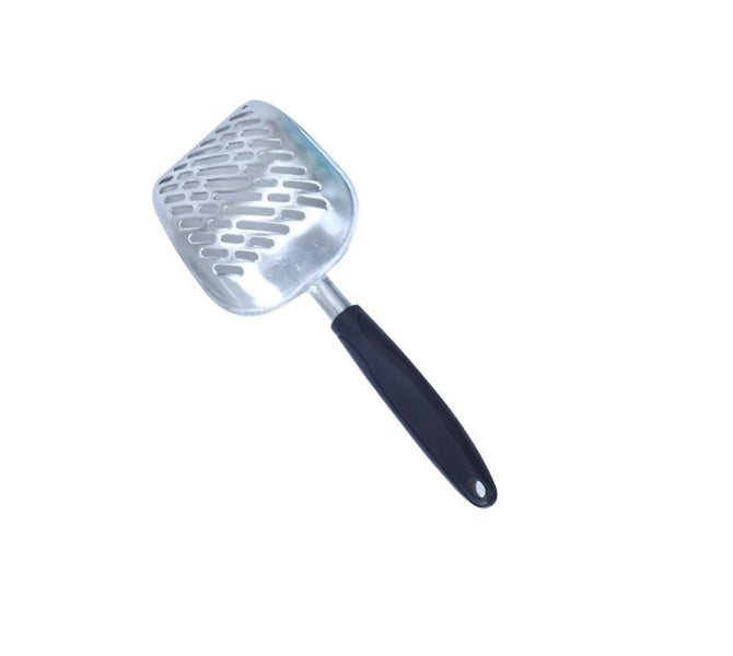 Black Aluminum Alloy-metal Cat Litter Shovel Aluminum Alloy Litter Shovels Wi Carousel 1