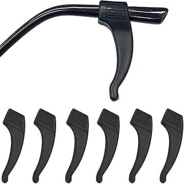 3 Pairs Anti-slip Glasses Ear Hook Silicone Glasses Holder Temple Tip Holder A Carousel 1
