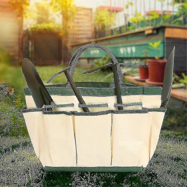 Gardening Tool Storage Bag With 10 Pockets Gardening Gift For Women For Tool Carousel 5