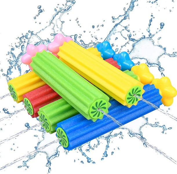 Foam Water Gun For Kids 6 Pcs Long Range Water Gun Water Cannon Water Toy Fo Carousel 5
