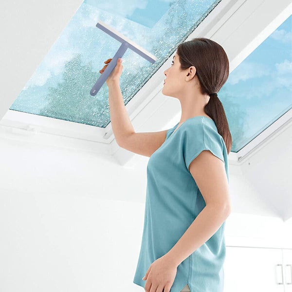 white And Blue 2 Shower Squeegees Silicone Squeegee Bathroom Shower Mirror C Carousel 2