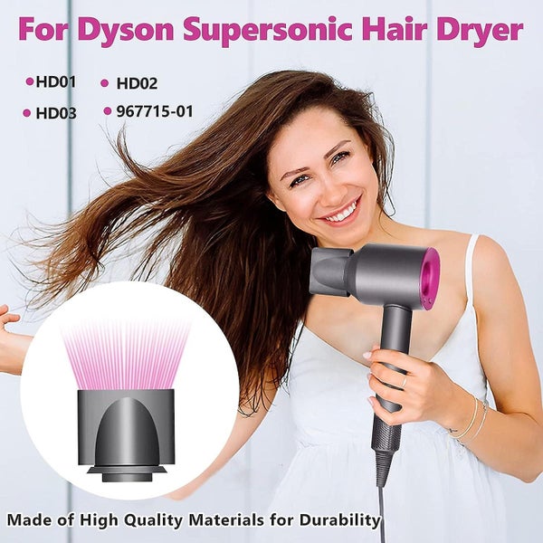 Hair Dryer Nozzle Accessory Smooth Air Attachment For Dyson Supersonic Hd01/ Carousel 2