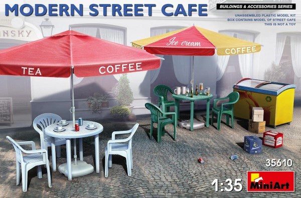MiniArt 35610 1/35 MODERN STREET CAFE Carousel 1