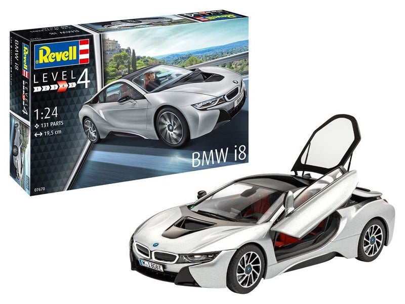 Revell 7670 1/24 Bmw I8 Carousel 1