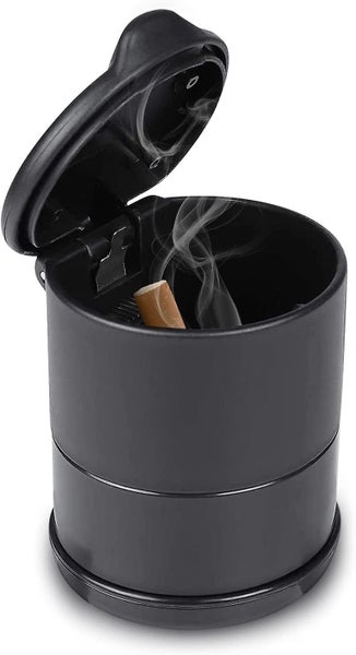 Portable Tubular Smokeless Car Cigarette Ash Ashtray Car Cigarette Ash Cup Hol Carousel 1
