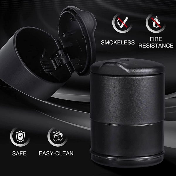 Portable Tubular Smokeless Car Cigarette Ash Ashtray Car Cigarette Ash Cup Hol Carousel 2
