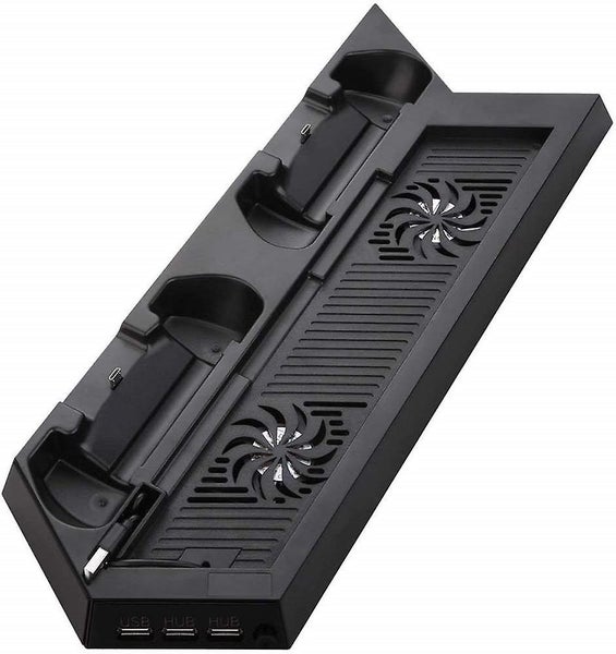 Ps4 Fan Cooler Vertical Stand For Ps4 Cooling Fan With 3 Usb Hub Charger Por Carousel 1