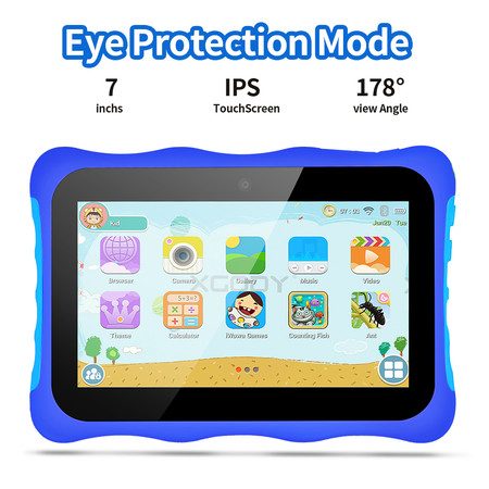 Kids Rocket Tablet 7inch Android Learning Tablet Carousel 1