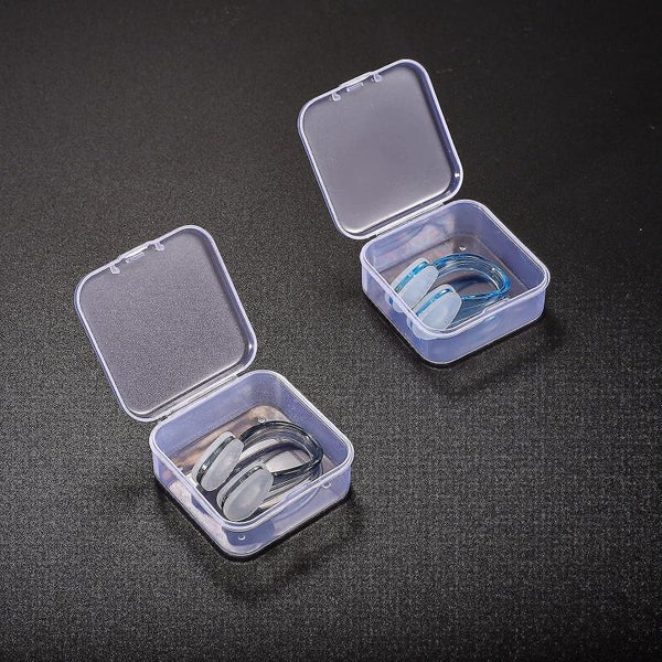 2 Pack black And Blue Swimming Nose Clip Swimming Nose Clip Reusable Waterp Carousel 2