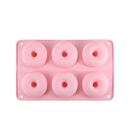 2PCS Silicone Donut Mold Non-Stick Cake Pan Baking Mould Carousel 7