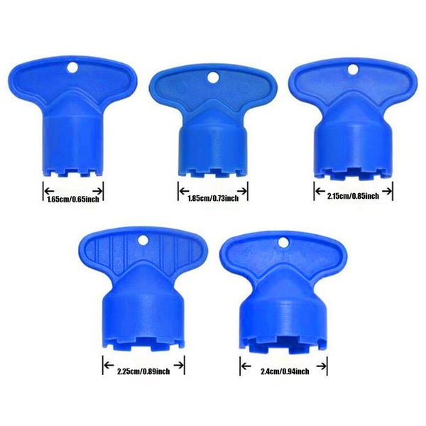 5Pcs Plastic Faucet Aerator Repair Replacement Tool Spanner for Carousel 1