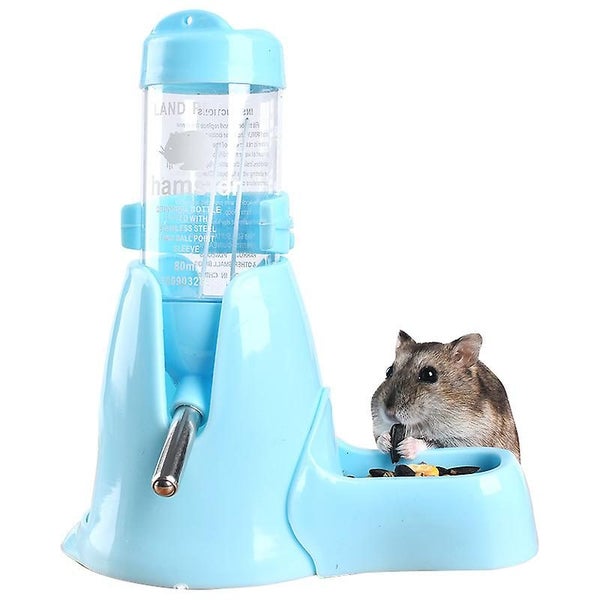 Hamster Water Bottle little Pet Automatic Drinking Bottle With Food Container Carousel 1