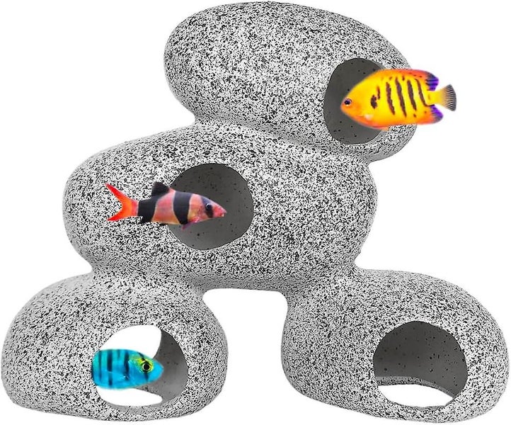 Aquarium Decoration Caves Rock Caves For Shrimp Cichlids Hiding Breeding Br Carousel 1