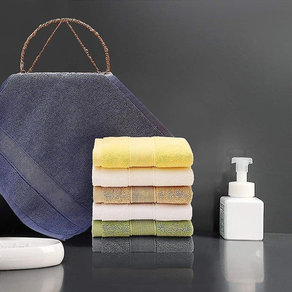 7 Pack Luxury Face Towels 14 X 14 Small Square Towel Kitchen Towel Baby T Carousel 2