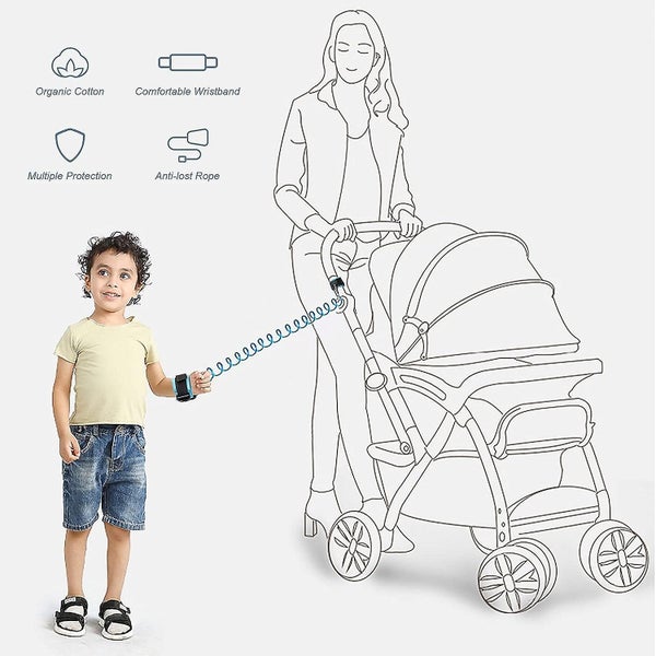 2.5m Anti-lost Child Wristband Child Leash 360 Rotation Wristband Anti-lost Carousel 5