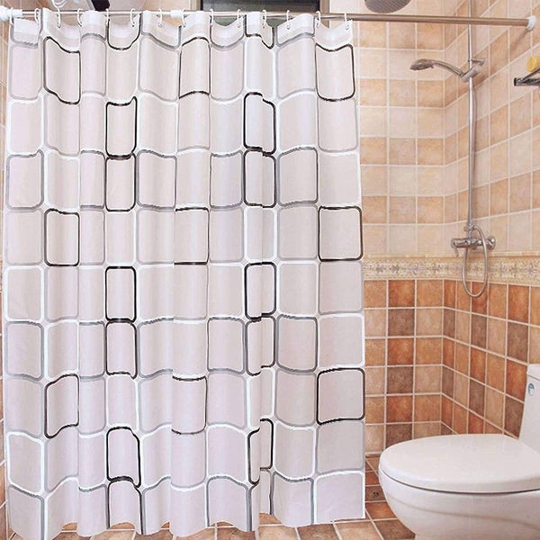 Waterproof Mildew Proof Shower Curtain 180 X 200cm Washable And Antibacterial Carousel 3