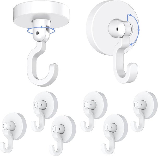 Self Adhesive Ceiling Hooks360 Rotating Waterproof Sticky Hooks Key Holder St Carousel 1