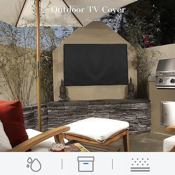 Outdoor Tv Cover For 22-24inches With Bottom Cover Weatherproof And Dust-proof Carousel 2