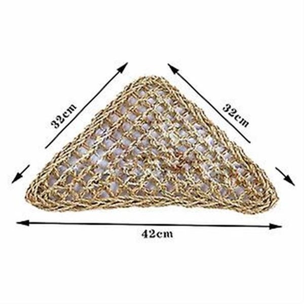 Reptile Lizard Hammock Hamster Reptile Grass Mat Pet Bed Carousel 2