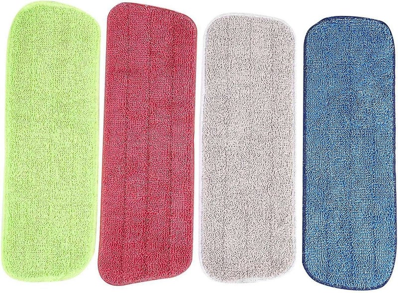 4pcs Cleaning Mop For Vorfreude Spray Mop And All Washable Mops Mops Carousel 1