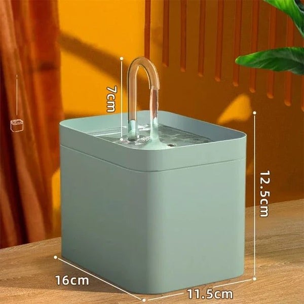 Ultra-Quiet Cat Fountain Filter Smart Automatic Pet Dog Water Dispenser&Burno... Carousel 2